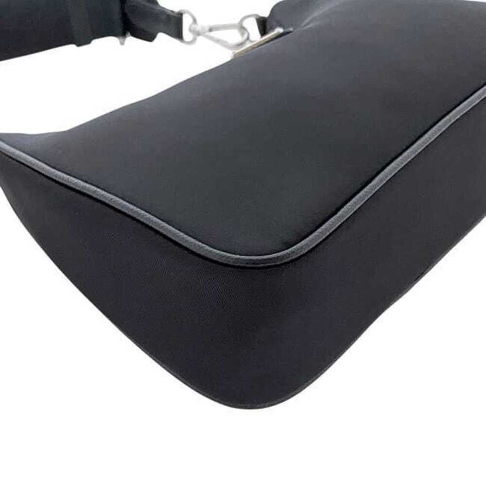 Prada Bag Black Nero Black Re Nylon Crossbody Shoulder Accessory - Picture 4 of 10